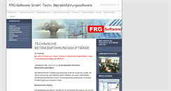 Desktop Screenshot of frg-software.de