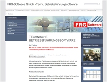 Tablet Screenshot of frg-software.de